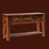 Smoked Barnwood Console Tables (Photo 15 of 15)