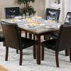 Candice Ii 7 Piece Extension Rectangular Dining Sets With Uph Side Chairs (Photo 4 of 25)