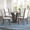 Laurent 5 Piece Round Dining Sets With Wood Chairs (Photo 5 of 25)