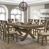Chandler 7 Piece Extension Dining Sets With Fabric Side Chairs (Photo 15 of 25)