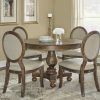 Caira Black 7 Piece Dining Sets With Upholstered Side Chairs (Photo 12 of 25)