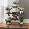 Round Plant Stands (Photo 7 of 15)