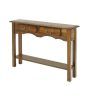 Walnut Wood And Gold Metal Console Tables (Photo 6 of 15)