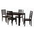 The 25 Best Collection of Goodman 5 Piece Solid Wood Dining Sets (set of 5)