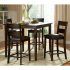 25 Inspirations Biggs 5 Piece Counter Height Solid Wood Dining Sets (set of 5)