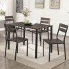 Autberry 5 Piece Dining Sets (Photo 1 of 25)