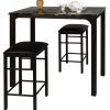 Tenney 3 Piece Counter Height Dining Sets (Photo 17 of 25)