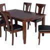 Adan 5 Piece Solid Wood Dining Sets (Set Of 5) (Photo 8 of 25)