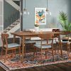 Laurent 5 Piece Round Dining Sets With Wood Chairs (Photo 11 of 25)