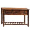Reclaimed Wood Console Tables (Photo 7 of 15)