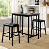 Moorehead 3 Piece Counter Height Dining Sets (Photo 8 of 25)