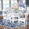 Jaxon 5 Piece Extension Counter Sets With Fabric Stools (Photo 22 of 25)
