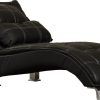 Black Chaise Lounges (Photo 9 of 15)