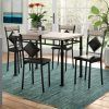Autberry 5 Piece Dining Sets (Photo 4 of 25)