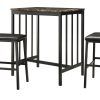 Mizpah 3 Piece Counter Height Dining Sets (Photo 4 of 25)