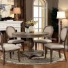 Craftsman 5 Piece Round Dining Sets With Side Chairs (Photo 8 of 25)