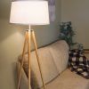Pine Wood Standing Lamps (Photo 5 of 15)