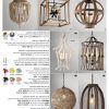 Weathered Driftwood And Gold Lantern Chandeliers (Photo 1 of 15)