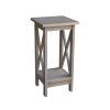 Weathered Gray Plant Stands (Photo 3 of 15)