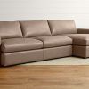 2Pc Maddox Left Arm Facing Sectional Sofas With Chaise Brown (Photo 11 of 25)