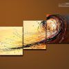 3 Piece Abstract Wall Art (Photo 13 of 15)