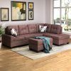 3Pc Miles Leather Sectional Sofas With Chaise (Photo 4 of 25)