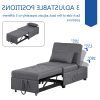 4-In-1 Convertible Sleeper Chair Beds (Photo 12 of 15)