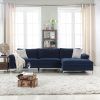4Pc Crowningshield Contemporary Chaise Sectional Sofas (Photo 3 of 25)