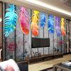 Abstract Art Wall Murals (Photo 6 of 15)