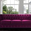 Velvet Purple Sofas (Photo 4 of 15)