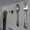 Big Spoon And Fork Wall Decor (Photo 13 of 15)