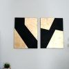 Black And Gold Abstract Wall Art (Photo 8 of 15)