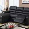 Bonded Leather All In One Sectional Sofas With Ottoman And 2 Pillows Brown (Photo 5 of 25)