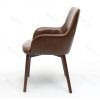 Brown Leather Dining Chairs (Photo 16 of 25)