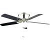 Brushed Nickel Outdoor Ceiling Fans With Light (Photo 15 of 15)