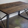 Dining Tables With Metal Legs Wood Top (Photo 9 of 25)