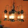 Lantern Chandeliers With Clear Glass (Photo 8 of 15)