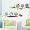Owl Wall Art Stickers (Photo 3 of 15)