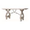 Antique Silver Metal Console Tables (Photo 12 of 15)