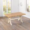 Cream And Oak Dining Tables (Photo 1 of 25)
