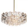 Crystal And Brass Chandelier (Photo 14 of 15)