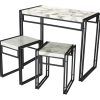 Debby Small Space 3 Piece Dining Sets (Photo 3 of 25)