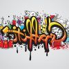 Abstract Graffiti Wall Art (Photo 10 of 15)