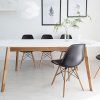 Eames Style Dining Tables With Wooden Legs (Photo 2 of 16)
