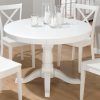 Round White Extendable Dining Tables (Photo 7 of 25)