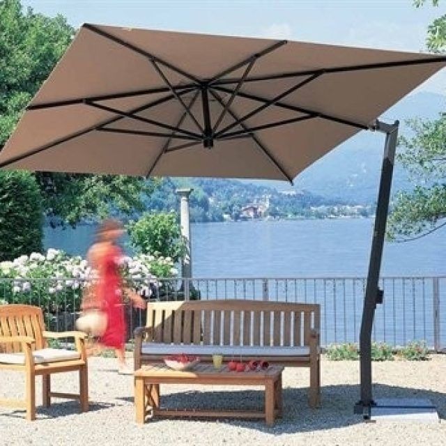 15 Best Collection of Square Cantilever Patio Umbrellas