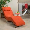 Orange Chaise Lounges (Photo 14 of 15)