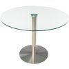 Glass And Stainless Steel Dining Tables (Photo 25 of 25)