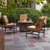 Patio Conversation Sets With Propane Fire Pit (Photo 5 of 15)