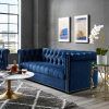 Sofas In Blue (Photo 2 of 15)